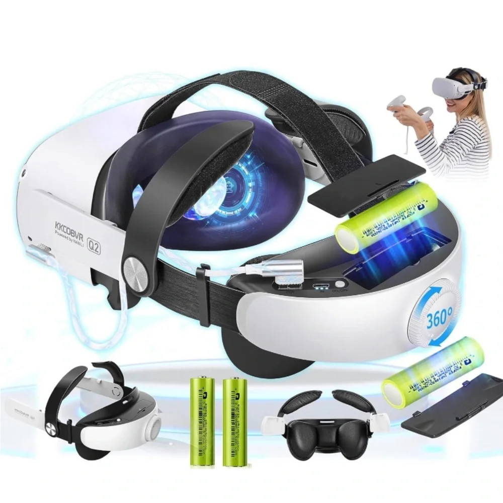 Oculus Quest 2 with accessories